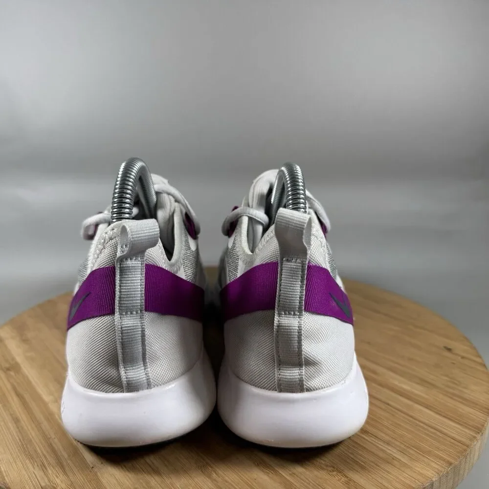 Nike Flex Trainer‎ 9 Athletic Shoes Womens 8.5 Grey Purple AQ7491-009 Running